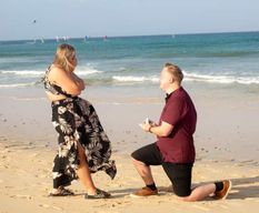 Dunes de Fuerteventura : demande en mariage avec séance photo
