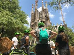 Barcelone : visite historique de 2,5 heures à vélo ou en E-Bike
