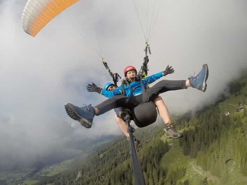 Glacier d'Aletsch-Tandem Parapente