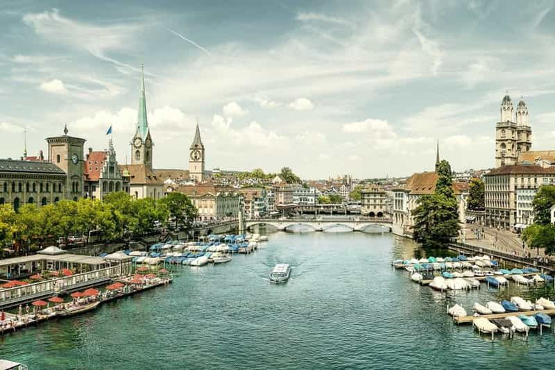 Zurich : visite citadine, croisière et visite de la Maison du chocolat Lindt