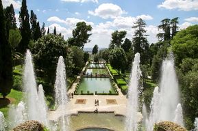 Depuis Rome : Visite de la Villa d'Este et de la Villa d'Hadrien à Tivoli