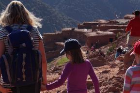 Depuis Ouirgane : Excursion guidée d'une journée avec randonnée et déjeuner