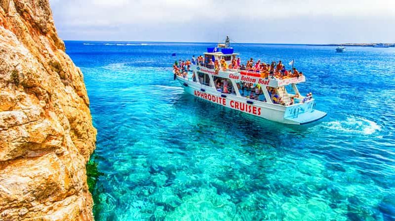 Protaras : croisière à Turtle Cove et au Lagon Bleu