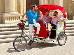 Bari : visite guidée de la vieille ville en pousse-pousse écologique