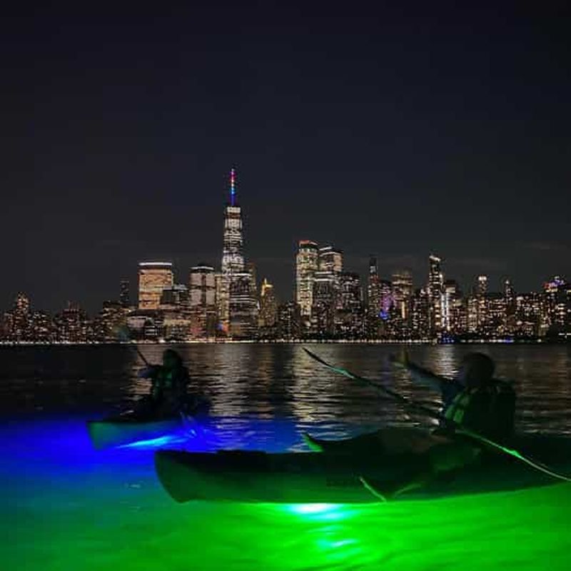 NYC : Visite guidée en kayak des lumières LED depuis Jersey City