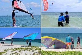 Cancún : cours de kitesurf ou de wingfoil