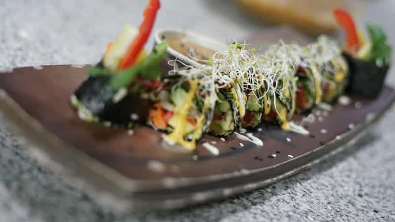 Tulum : cours de cuisine de sushis végétaliens avec déjeuner ou dîner