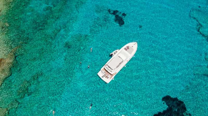 Astypalea : Croisière d'une journée à Koutsomitis et Kounoupes avec déjeuner