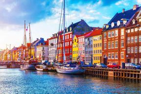 Copenhague : Croisière sur les canaux et visite à pied de la vieille ville/Nyhavn