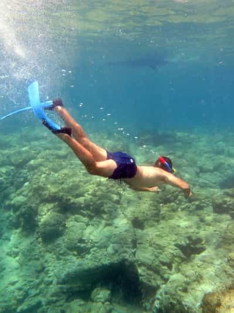 Polis : visite en bateau du lagon bleu avec bus depuis Paphos