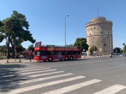 Thessalonique : Visite guidée de la ville en bus avec montée et descente rapides