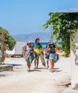 Naxos : Cours de kitesurf par Amouditis Kite Center