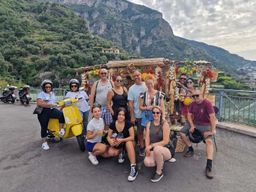 Excursion romantique en Vespa : Amalfi, Ravello, Positano et vue sur la mer
