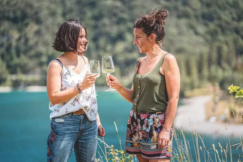 Lac Ledro : vin Pic Nic avec vue imprenable sur le lac