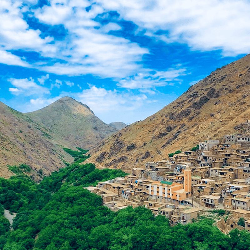 Depuis Marrakech : excursion d'une journée dans l'Atlas et un village berbère