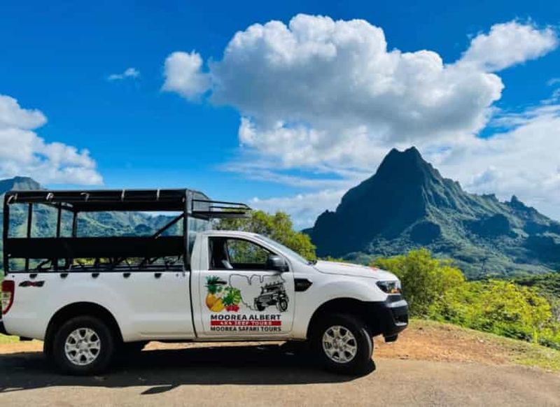 Moorea : demi-journée de safari en 4x4 avec transferts à l'hôtel