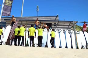 Lisbonne : cours de surf d'une heure et demie