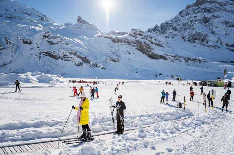 Lucerne : journée de ski pour débutants au Titlis