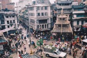Katmandou : visite à pied de Thamel, d'Asan Bazaar et des temples
