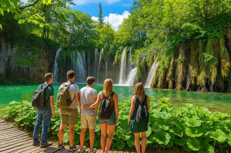 Zagreb : Visite guidée de Rastoke et des lacs de Plitvice avec billet