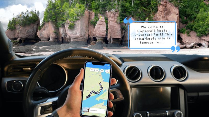 Baie de Fundy : Visite audioguidée sur smartphone