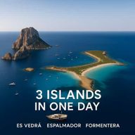 San Antonio : Es Vedrà, Formentera, avec repas et boissons