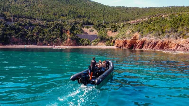 Depuis Cannes : excursion en mer aux calanques de l'Estérel