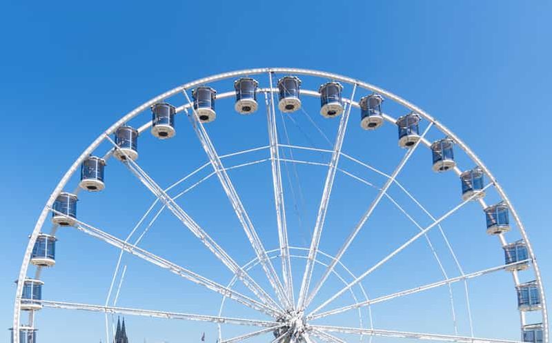 Cologne : Grande roue devant le zoo de Cologne