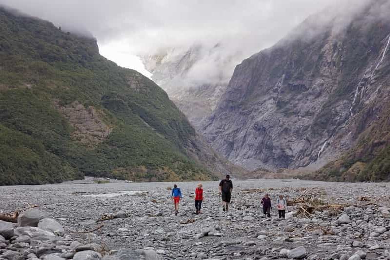Franz Josef : Promenade guidée au belvédère du glacier François-Joseph