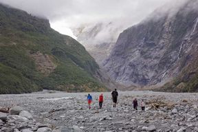 Franz Josef : Promenade guidée au belvédère du glacier François-Joseph