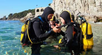 Calella de Palafrugell : Découverte de la plongée sous-marine