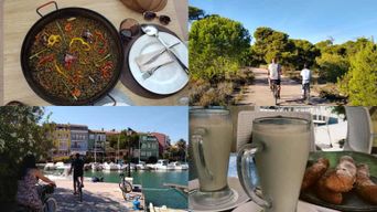 Visite à vélo vegan de l'Albufera/Petite Venise avec paella et horchata