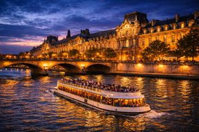 Paris : croisière fluviale de jour ou de nuit avec ambiance musicale