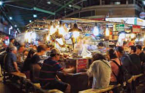 Séoul : marché de Gwangjang, parc de Naksan et visite de nuit des trésors cachés