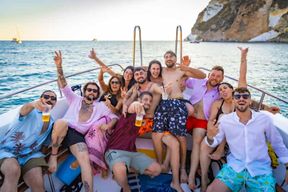 Ponza : baignade et apéritif au coucher du soleil