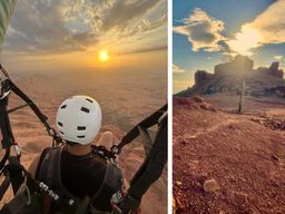 Marrakech : excursion en parapente dans l'Atlas avec vidéo et petit-déjeuner