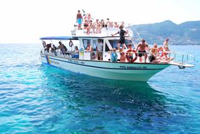 Milos : Croisière en bateau à fond de verre sur le Kleftiko et le Klima