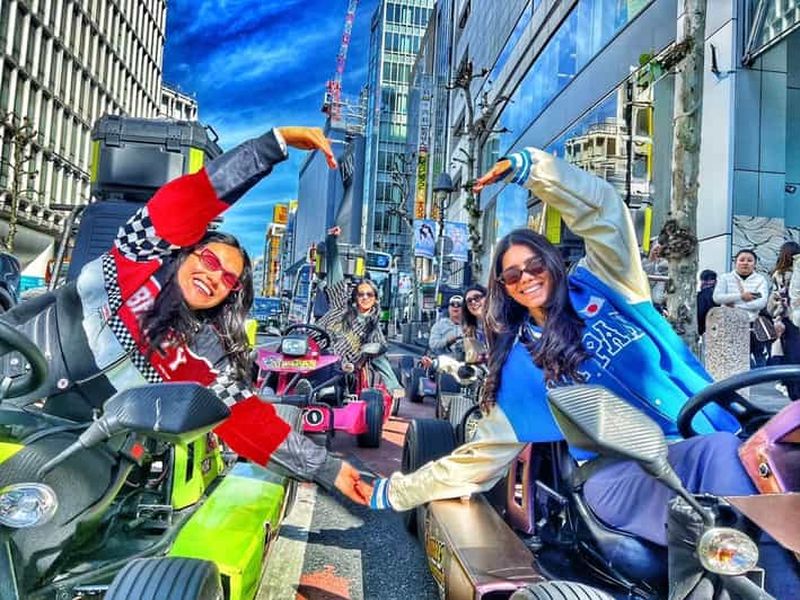Tokyo : expérience de karting de Harajuku au carrefour de Shibuya
