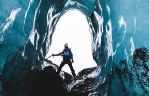 Reykjavík/Sólheimajökull : randonnée sur le glacier et initiation à l'escalade sur glace