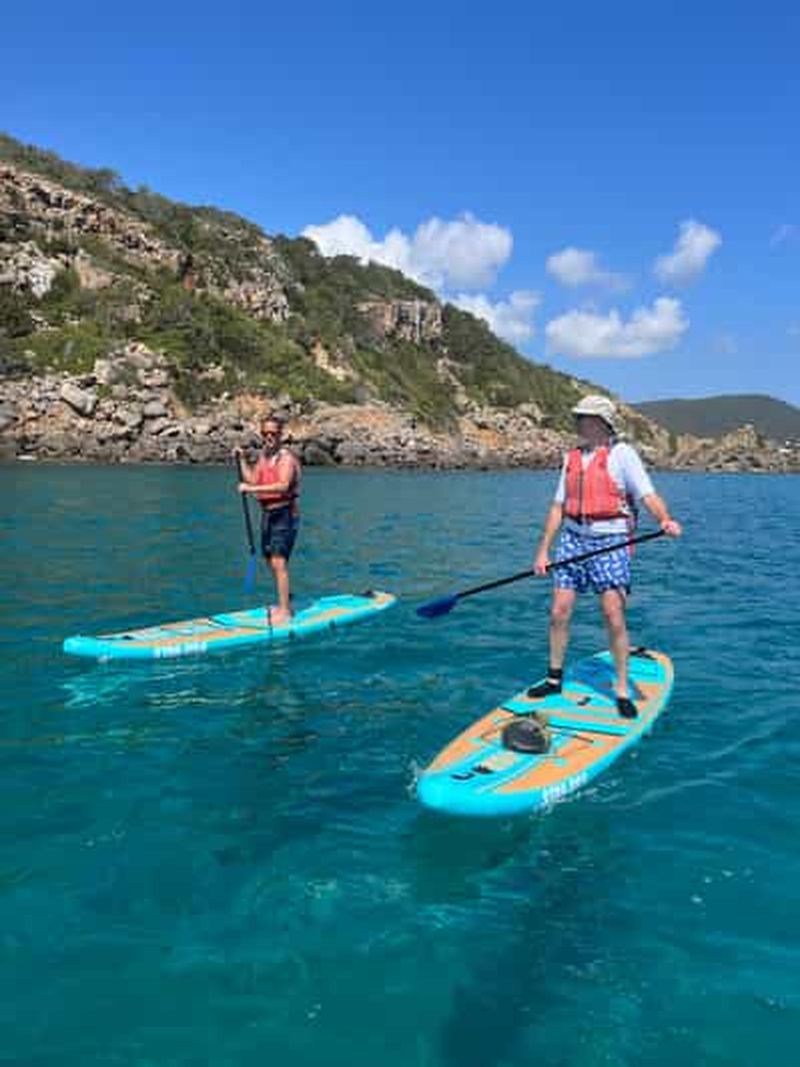 Ibiza : Visite guidée en SUP dans la réserve naturelle marine