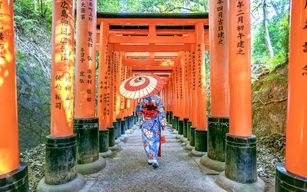 Visite guidée des principaux temples de Kyoto : Fushimi Inari, Kiyomizu-dera et Kinkaku-ji depuis Osaka/Kyoto