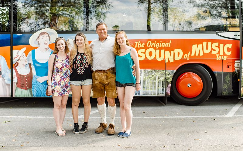 Tournée originale de la Mélodie du Bonheur au départ de Salzbourg