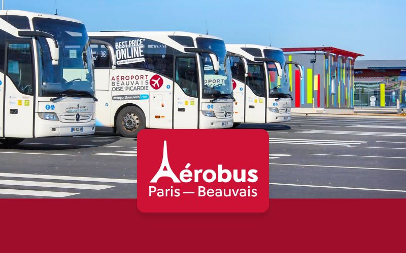 Aerobus : Navettes en bus simples entre l'aéroport de Paris Beauvais et la Porte Maillot