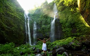 Visite en petit groupe de la cascade et du temple de Sekumpul : Ulun Danu Bratan, Temple Taman Ayun