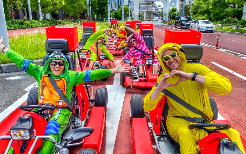 Tokyo : Karting de 120 minutes sur le Rainbow Bridge et la baie de Tokyo avec STREET KART