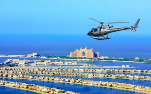 Vol en hélicoptère de 12 minutes à Dubaï depuis l'Atlantis The Palm
