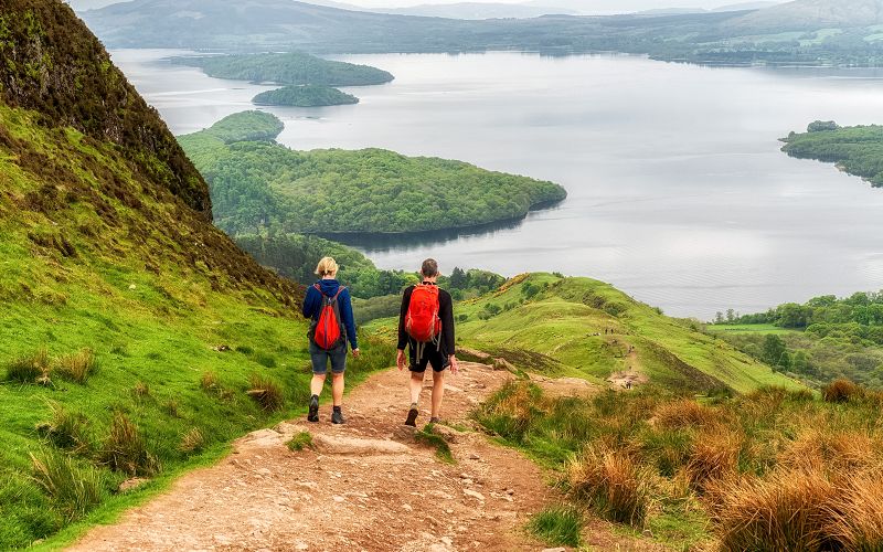 Depuis Édimbourg : Excursion d'une journée au Loch Lomond, au château de Stirling et aux Kelpies
