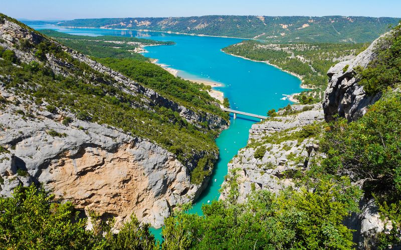 Depuis Nice : Excursion d'une journée aux Gorges du Verdon et Lac de Sainte Croix