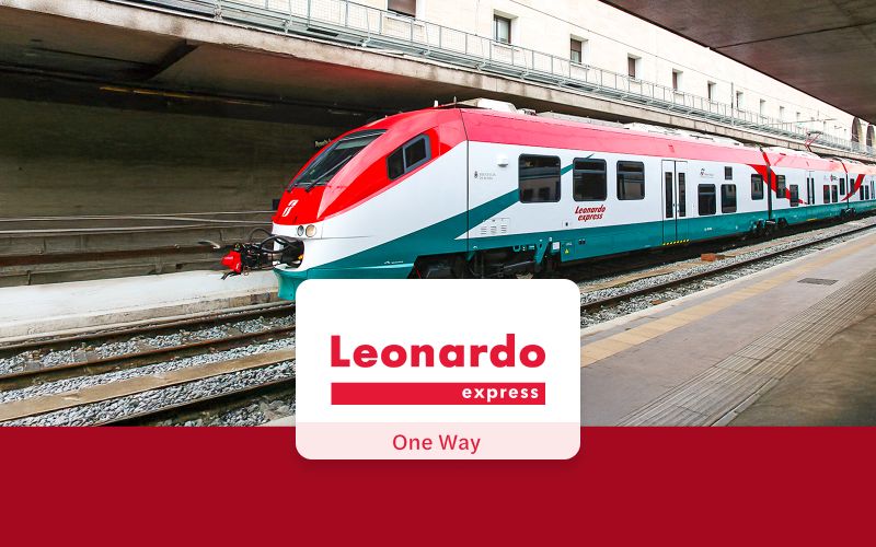Leonardo Express : Navettes en train aller simple entre l'aéroport de Fiumicino et la gare de Rome Termini