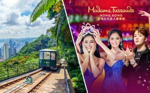 Combo : Trajet aller-retour en tramway + Sky Terrace 428 + Madame Tussauds Hong Kong